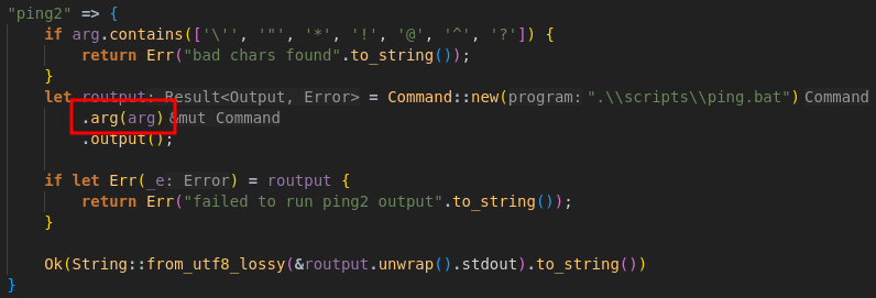 Admin run cmd ping2