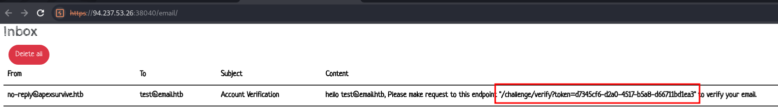 Verify email 2