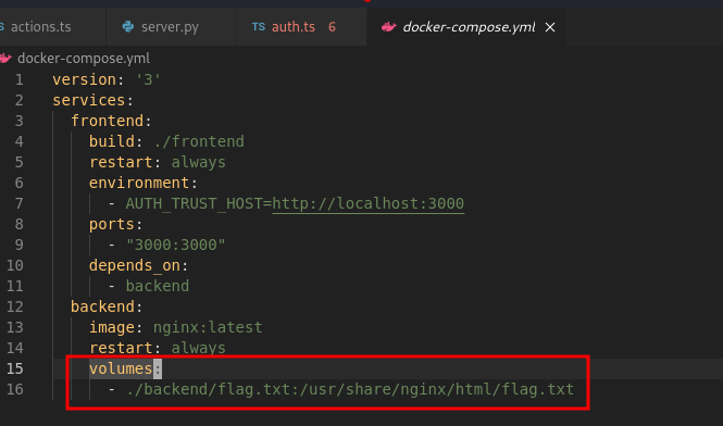 Nginx flag